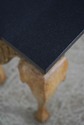 L73449: Gilted & Painted Granite Top Console Table