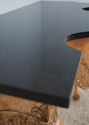 L73449: Gilted & Painted Granite Top Console Table