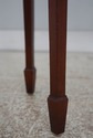 L73490: HEKMAN Mahogany Inlaid Demilune Table
