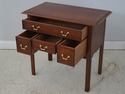 73619: HEKMAN Cherry & Yew Wood 4 Drawer Lowboy