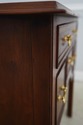 73619: HEKMAN Cherry & Yew Wood 4 Drawer Lowboy