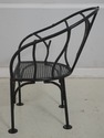 68934: Pair Of WINTERTHUR Faux Bois Iron Chairs