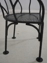 68934: Pair Of WINTERTHUR Faux Bois Iron Chairs