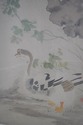 68829: Asian Art Goose Painting Watercolor On Silk