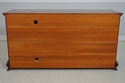 L68999: Tiger Maple Entertainment Unit Sideboard