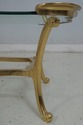 68883: LABARGE Vintage French Regency Brass & Glas