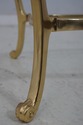68883: LABARGE Vintage French Regency Brass & Glas