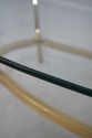 68883: LABARGE Vintage French Regency Brass & Glas