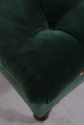 69053: EDWARD FERRELL Tufted Green Velvet Cherry O