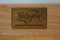 68874: LEXINGTON Mahogany 4 Drawer Custom Lowboy