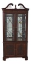 60060EC: STICKLEY Mahogany Corner China Cabinet