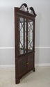 60060EC: STICKLEY Mahogany Corner China Cabinet