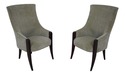 60592EC: Pair Modern Design Upholstered Host & Hos