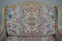 64711EC: Pair French Louis XV Bergere Chairs w Ott