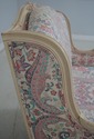 64711EC: Pair French Louis XV Bergere Chairs w Ott