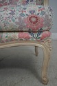 64711EC: Pair French Louis XV Bergere Chairs w Ott