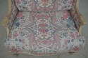 64711EC: Pair French Louis XV Bergere Chairs w Ott