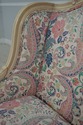 64711EC: Pair French Louis XV Bergere Chairs w Ott