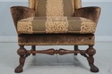 L64709EC: Pair BAKER Stately Homes Large Wing Back