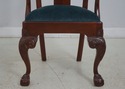 L64751EC: Set of 8 BAKER Chippendale Mahogany Claw