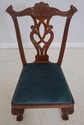 L64751EC: Set of 8 BAKER Chippendale Mahogany Claw