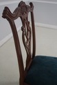 L64751EC: Set of 8 BAKER Chippendale Mahogany Claw