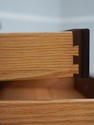 L73692: KITTINGER Mahogany 2 Drawer Nightstand