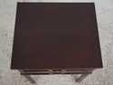 L73692: KITTINGER Mahogany 2 Drawer Nightstand
