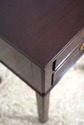 L73692: KITTINGER Mahogany 2 Drawer Nightstand