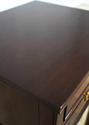 L73692: KITTINGER Mahogany 2 Drawer Nightstand