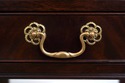 L73692: KITTINGER Mahogany 2 Drawer Nightstand