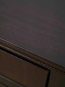 L73692: KITTINGER Mahogany 2 Drawer Nightstand