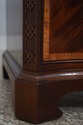 L72632: HICKORY Mahogany Inlaid Serpentine Curved 