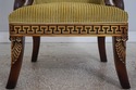 L73655: Egyptian Style Gilt Carved Hall Chair w. S