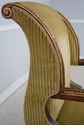L73655: Egyptian Style Gilt Carved Hall Chair w. S