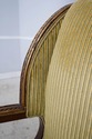 L73655: Egyptian Style Gilt Carved Hall Chair w. S