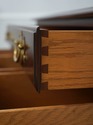 L73142: HENKEL HARRIS Mahogany 4 Drawer Lowboy
