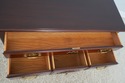 L73142: HENKEL HARRIS Mahogany 4 Drawer Lowboy