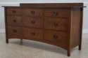 72941: STICKLEY Mission Oak 9 Drawer Dresser