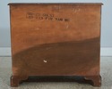 L72632: HICKORY Mahogany Inlaid Serpentine Curved 