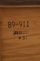 72941: STICKLEY Mission Oak 9 Drawer Dresser