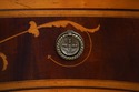 72670: BAKER Colonial Williamsburg Mahogany Bow Fr