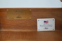 72670: BAKER Colonial Williamsburg Mahogany Bow Fr