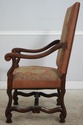 73642: Pair of Antique Louis XVI Fauteuils Needlep