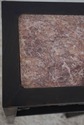 73593: Chinese Rosewood Marble Inset End Table