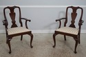 L73647: Set of 6 HENKEL HARRIS Mahogany Queen Anne