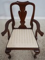 L73647: Set of 6 HENKEL HARRIS Mahogany Queen Anne