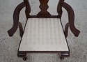 L73647: Set of 6 HENKEL HARRIS Mahogany Queen Anne