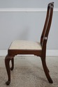 L73647: Set of 6 HENKEL HARRIS Mahogany Queen Anne