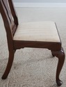 L73647: Set of 6 HENKEL HARRIS Mahogany Queen Anne